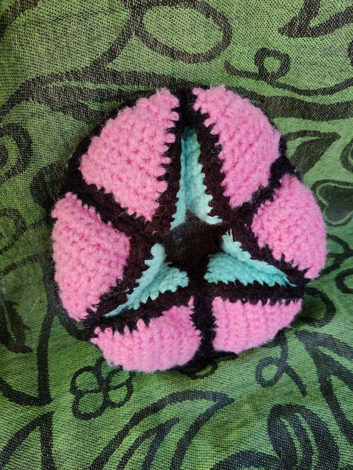 Soul Soother - Handmade Crochet - Infinity Triangle Fidget
