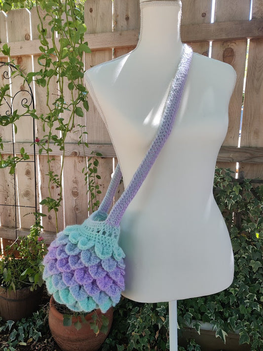 Dragon Scale Bag - Handmade Crochet - Kapricia